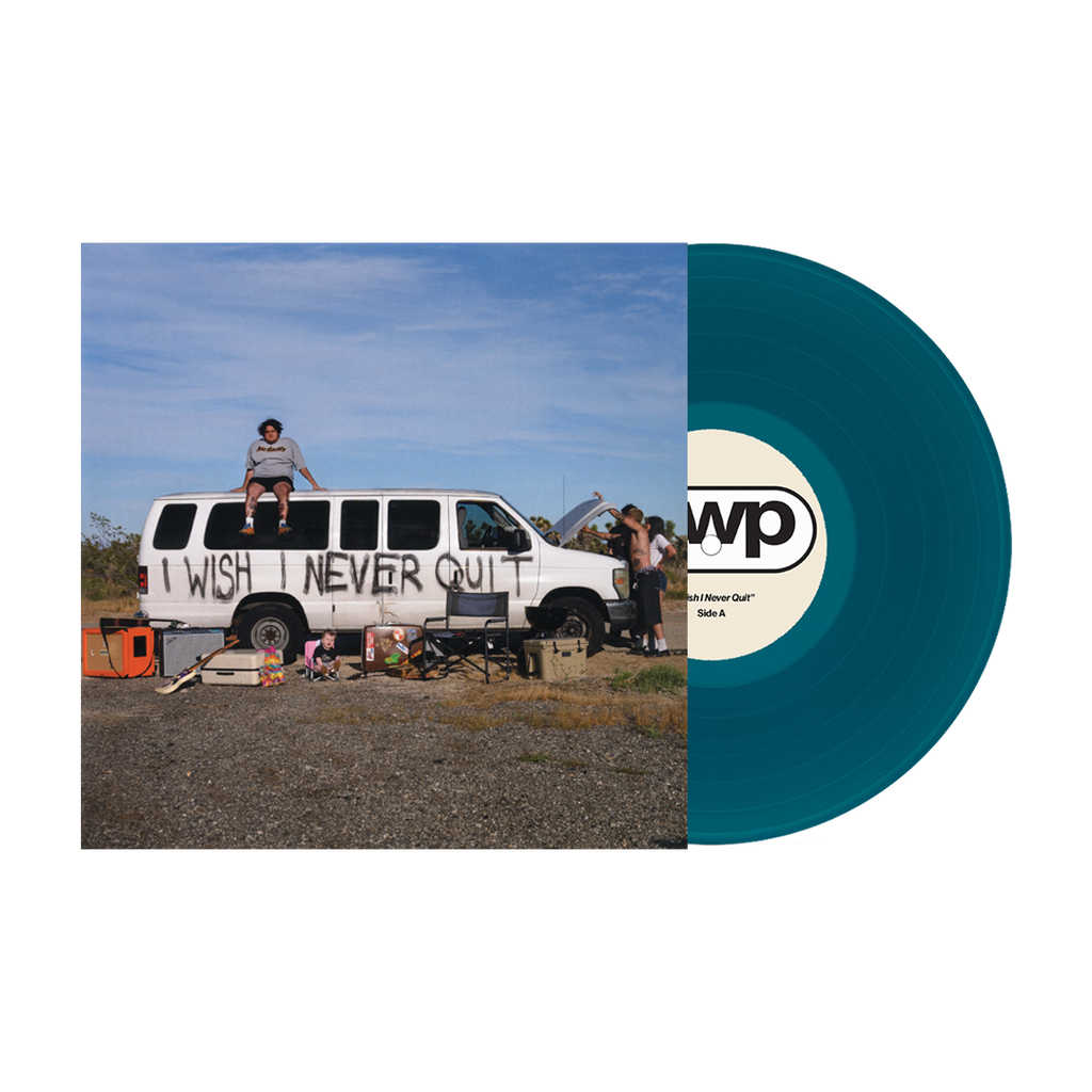 “I Wish I Never Quit” - Pre-Order **Hand Signed by Emmyn**  Transparent Sea Blue
