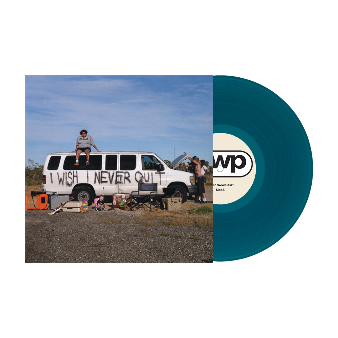 “I Wish I Never Quit” - Pre-Order **Hand Signed by Emmyn**  Transparent Sea Blue